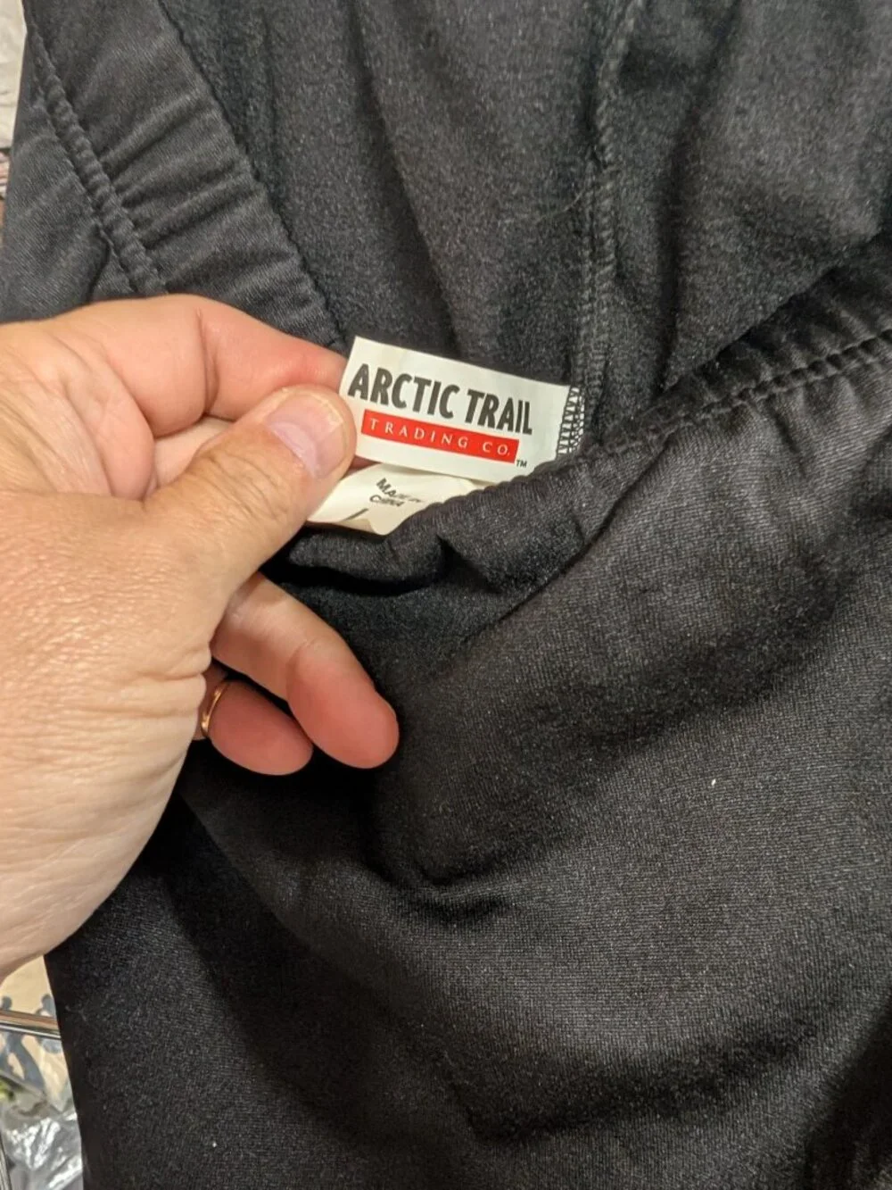 Arctic Trail Black Pants with Elastic Waist - 25% Off When You Bundle 5+ Items